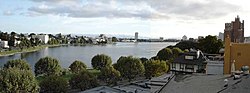 Lake Merritt Oakland California panorama